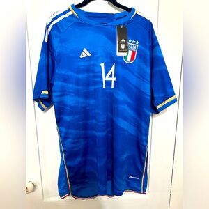 Adidas Italy Jersey Italia FIGC Soccer Football Shirt IN0657 Men’s Size 2XL NWT